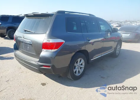 2012 Toyota Highlander Se z USA, uszkodzony, nr VIN 5TDZK3EH8CS077704